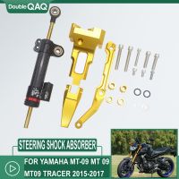 For Yamaha MT-09 MT 09 MT09 Tracer 2015-2017 Motorcycle Stabilizer Steering Damper with Mounting Bracket Kit