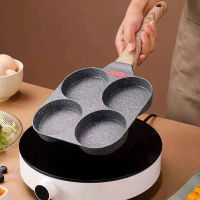 Non-Stick Cooking Pans 24 Hole Skillet Frying Pan Deep Fryer Medical Stone Pot Breakfast Maker Egg Steak Ham Pancake Omelet Pan