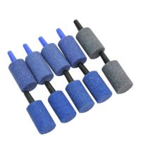 10pcs/lot Aquarium Cylinder Shape Air Stone Mineral Bubbles Release Fish Tank Punp Airstone Aeration Aerator Accessories