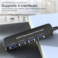 USB 3.0 HUB ความเร็วสูง4พอร์ต USB Hub แยกสายเคเบิลสำหรับหลายอุปกรณ์