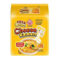 สินค้าเข้าใหม่ Premium ? Ottoki cheese ramen ราเมนชีส และชีสเผ็ดนำเข้าจากเกาหลี แพ็ค116กรัม4ซอง?ชีส