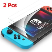 2 Gói Kính Bảo Vệ Cho Nintendo Switch Miếng Dán Màn Hình Kính Cường Lực