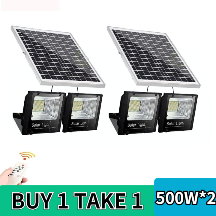 Solar light buy 1 take 1 Solar lights outdoor waterproof original 300W