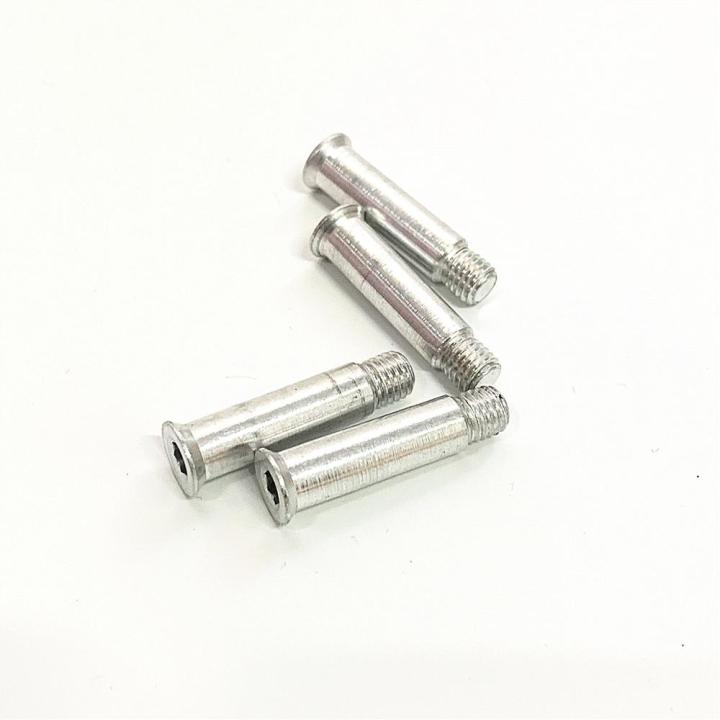 Aluminum skating Axles skating frame axles roller skates parts Ultralight axles skating screw