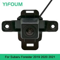 YIFOUM HD CCD มุมมองด้านหน้ารถจอดรถการมองเห็นได้ในเวลากลางคืนบวกกล้องโลโก้กันน้ำสำหรับ Subaru Forester 2019 2020 2021