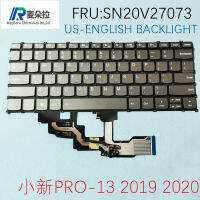 US IND backlight laptop keyboard for IdeaPad S540-13 new pro-13 2019-2020 laptop gray sn20v27073