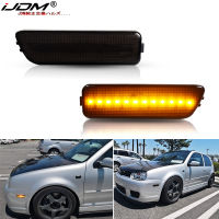 iJDM Amber LED Side Marker Light For Volkswagen MK4 Golf GTI R32 Rabbit Jetta (1999-2005)Turn Signal LightFront Bumper Lamps