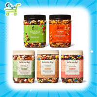 Good&amp;Gather Simply Trail Favorite Day Trail Mix เฟวอริทเดย์ ถั่วลิสสงอบผสมช็อกโกแลต Kirkland Tong garden