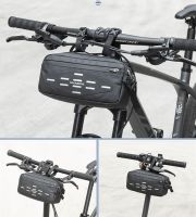 【hot】☈  ROCKBROS Front Cross-package Cycling Basket Handlebar Shoulder Outdoor Accessories