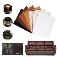 hotx【DT】 Variety Size Leather Repairing Patches Adhesive Stickers Stick-on Non-ironing Sofa Car Set