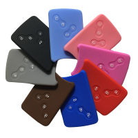 Intro 2023.Soft Silicone Car Key Cover Fob For Renault Captain Clio 4 Megane 3 Logan Koleos Zoe Scenic Danilo Capture. Media 3 Card Key Case