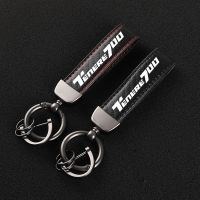 High-Grade Leather Motorcycle keychain Horseshoe Buckle Jewelry for For YAMAHA TENERE 700 TENERE700 2015-2021 Accessories