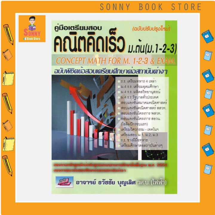 c-ใหม่ล่าสุด-ปี-66-คู่มือเตรียมสอบคณิตคิดเร็ว-ม-ต้น-ม-1-2-3-ฉบับพิชิตข้อสอบและศึกษาต่อ-i-อ-ธวัชชัย-บุญเลิศ