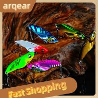 ARQEAR529453ตา3D เทียมด้านบนตะขอตกปลาการสั่นสะเทือนที่สดใสการหล่อตะกั่วโลหะตกปลาเหยื่อปลอมสำหรับตกปลาจิ๊กโลหะเหยื่อช้อนสำหรับหั่นสไลด์