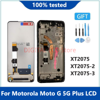 ต้นฉบับสำหรับ Motorola Moto G 5กรัมบวกจอแอลซีดี G 5กรัมจอแสดงผลที่มีหน้าจอสัมผัส Digitizer แผงสมัชชาเปลี่ยน XT2075 XT2075-2จอแอลซีดี