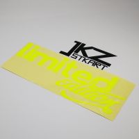 JKZ STKART Vinyl Die Cut Car Sticker Decal Limited Edition B 18 x 7 cm for Motor Bike Laptop Helmet Decorated Stickers