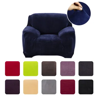 Modern Plush Sofa Cover for Living Room L Shape High Quality Stretchable Elastic Sofa for Sofa and Armchair Cover Chaise Lounge