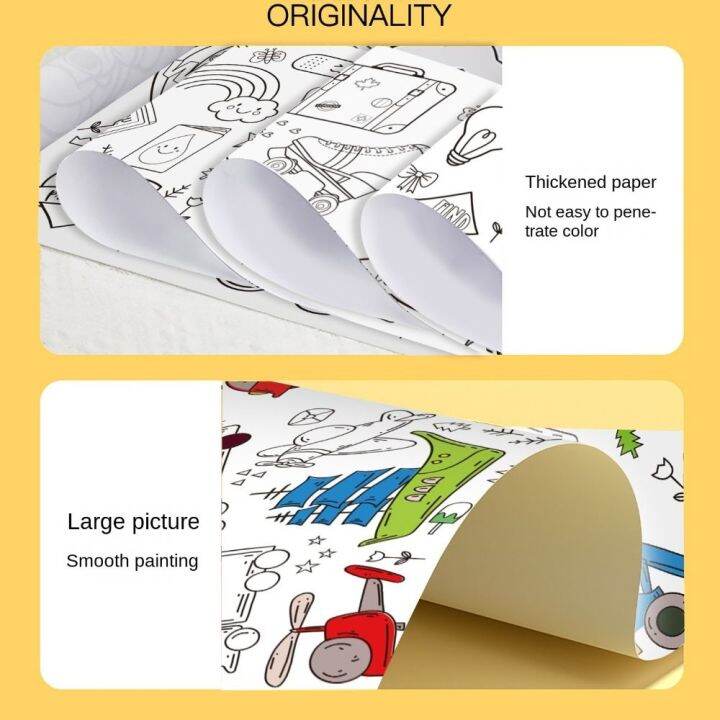 weare-ผู้ใหญ่และผู้ใหญ่-การศึกษาเพื่อการศึกษา-ของเล่นระบายสี-ของเล่นภาพวาด-diy-เลื่อนกราฟฟิตี-ศิลปินตัวน้อย-กระดาษสีน้ำสี-หน้าสีว่าง-ม้วนวาดรูปสำหรับเด็ก-สติกเกอร์เติมสี