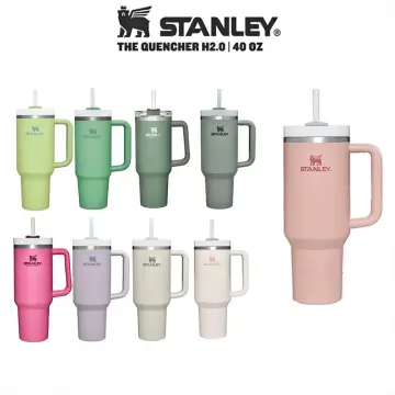 Stanley 30oz/40oz Quengher H2.0 Tumbler With Handle Lids Stainless Steel  Coffee Termos Cup Car