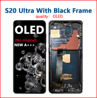 G988F Lcd อัลตร้าจอ Lcd สำหรับ Samsung Galaxy S20ด้วยกรอบจอแสดงผลหน้าจอสัมผัส Digitizer สำหรับ Samsung S20 G988U เฉียบ G988B/DS LCD