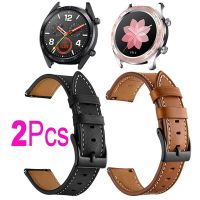 [HOT JUXLLKBKOW 514] สายหนังสำหรับ Huawei Watch GT 3 Pro 2 2e 46Mm 42Mm Bracelet