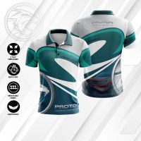 Axellent Prints Proton Series Tshirt Jersey Sublimation Unisex Polo Neck XS-5XL Jersi - 0263 [Ready Stock Malaysia]