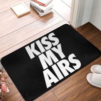 Hot Sale Kiss My Airs Doormat Mat Anti-Slip Kitchen Bathroom Garden Rug Carpet 40x60cm Toilet Living Room Entrance Footpad