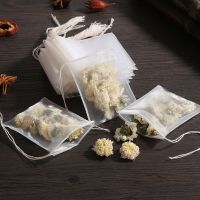 Pcs Disposable Non-woven Fabric Filter for Infuser with String Food Grade Spice Filters Teabags