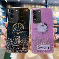 เคสโทรศัพท์ใหม่สำหรับ VIVO V29 Pro V29E ฝา ประกายดาวดวงจันทร์ซิลิโคนนิ่มโปร่งใสการ์ตูนแมวป้องกันการตกสำหรับ VIVO V29 V29E เคส