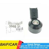 Baificar 9632754980 594631เซ็นเซอร์แจ้งการชนแท้สำหรับ Peugeot 206 207 307 CC 308 406 407 508 607 Citroen C3 DS3 1.6 2.0 16V