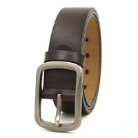 Haya เข็มขัดหนังวัวแท้100% เข็มขัดผู้ชาย - Mens genuine leather belt