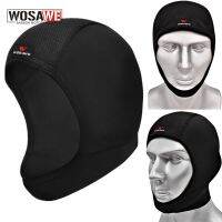 WOSAWE Unisex Motorcycle Balaclava Bike Chin Cover Quick Dry Breathable Cycling Motocross Helmets Inner Lining Hat Headgear