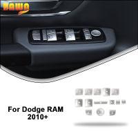 BAWA รถ Windows แผงควบคุมปุ่มป้องกันตกแต่งปกคลุมสำหรับ Dodge RAM 2010ชาร์จ Durango 2011อุปกรณ์ตกแต่งภายใน