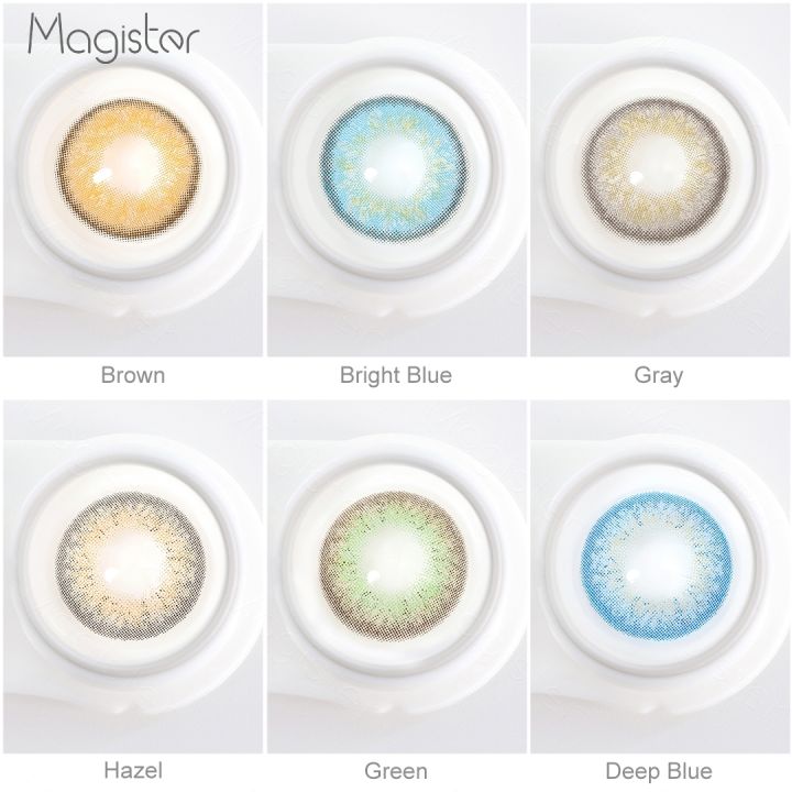 [COD]Magister Contact Lenses 14.0mm Delight Colour Soft Lens 2PCS ...