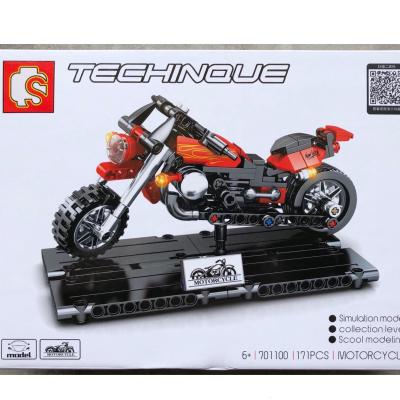 ตัวต่อ Sembo 701100 ชุด TECHNIQUE : Motorcycle 1 จำนวนตัวต่อ 171 ชิ้น