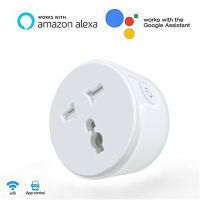 Tuya Smart Plug US Wireless Socket 10A Smart Home DIY Timer สั่งเสียงผ่าน Google Home Assistant และ Alexa