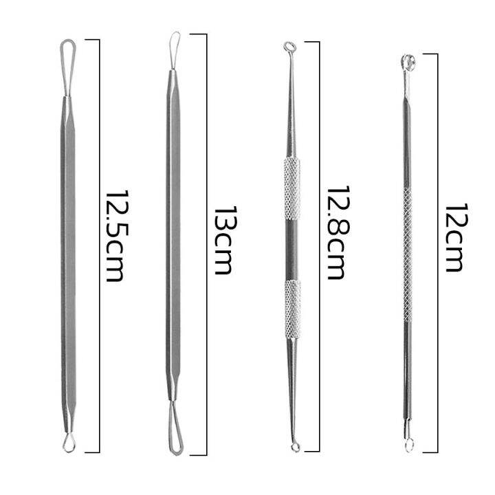ชุดกดสิว-7-ชิ้น-เครื่องกำจัดสิว-เครื่องกำจัดสิวหัวดำ-ที่กดสิว-สำหรับสิว-เข็มกดสิว-สิว-7pcs-ชิ้น-เซ็ต