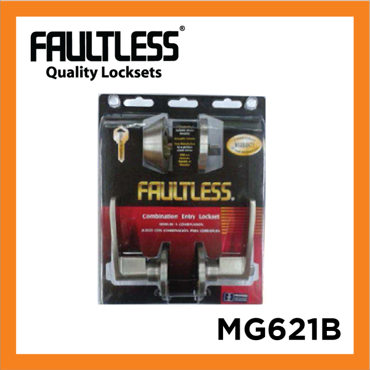 Faultless Leverset + Deadbolt Lazada PH
