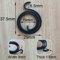 【LZ】 Flat Coil Springs For Door Handles 2.5 Turns Internal Replacement Return Torsion Springs Manufacture custom