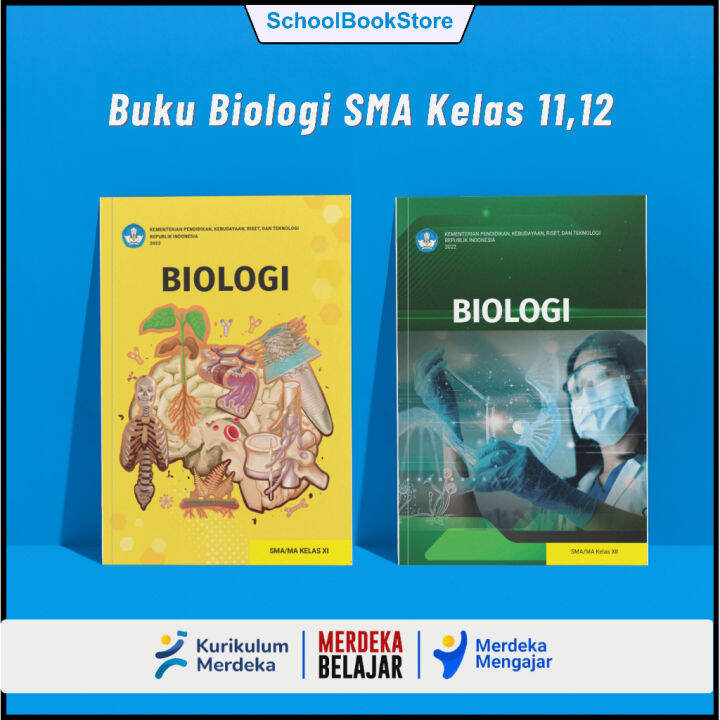 Buku Paket Pelajaran BIOLOGI SMA/MA Kelas Kls 1,2,11,12,XI,XII MIPA ...