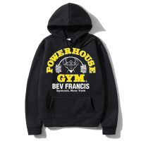 Powerhouse Gym Harajuku Geek Funny Hoodie Mens Fashion EU Size Cotton Hoodies Clothes Men Oversized Loose Sweatshirt Tops Size XS-4XL