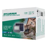 ่SYLAVNIA โคมไฟฟลัดไลท์โซล่าเซลล์ซีลวาเนีย รุ่น  START SOLAR  พร้อมรีโมท์ ขนาด 200 วัตต์2100 ลูเมน 6500K  ไฟแสงอาทิตย์