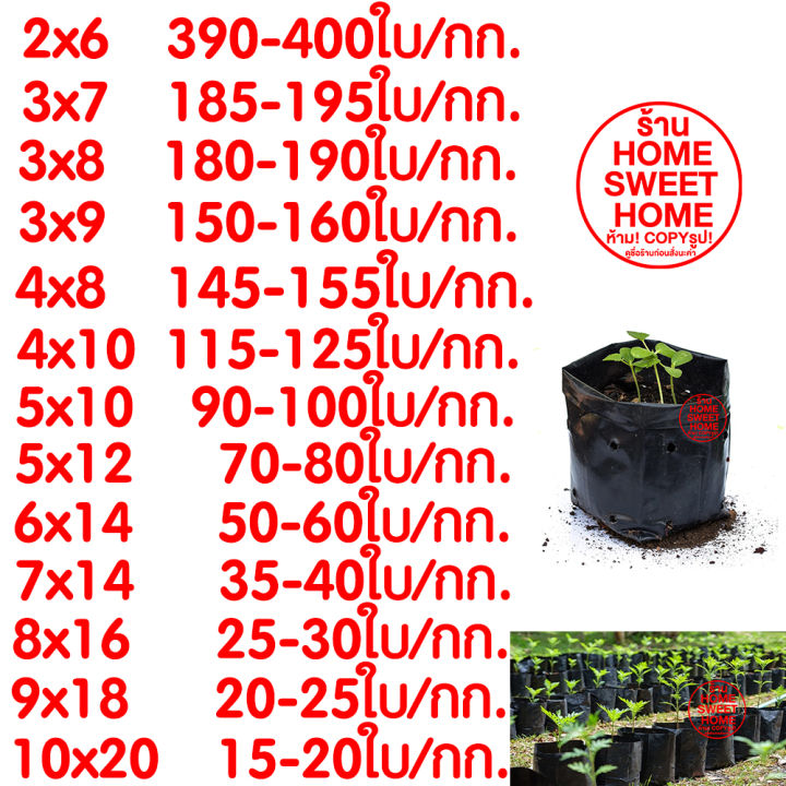 ค่าส่งถูก-ถุงเพาะชำ-1กก-ถุงเพาะ-ถุงเพาะกล้า-ถุงชำ-ถุงดำเจาะรู-ถุงปลูกต้นไม้-เนื้อมัน-เหนียว-หนา-ถูกที่สุด
