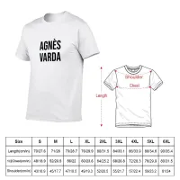 Hotpnew Agnès Varda เสื้อยืดอะนิเมะเสื้อผ้าสั้นเสื้อยืดเสื้อเสื้อยืดผู้ชายเสื้อผ้า