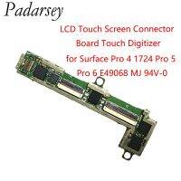 Padarsey หน้าจอสัมผัส Lcd ที่ใช้งานง่ายบอร์ดเชื่อมต่อเครื่องอ่านพิกัดระบบสัมผัสและกระดานควบคุมปากกาซ่อมแซมสำหรับ Surface Pro 4 1724 Pro 5 6 E49068