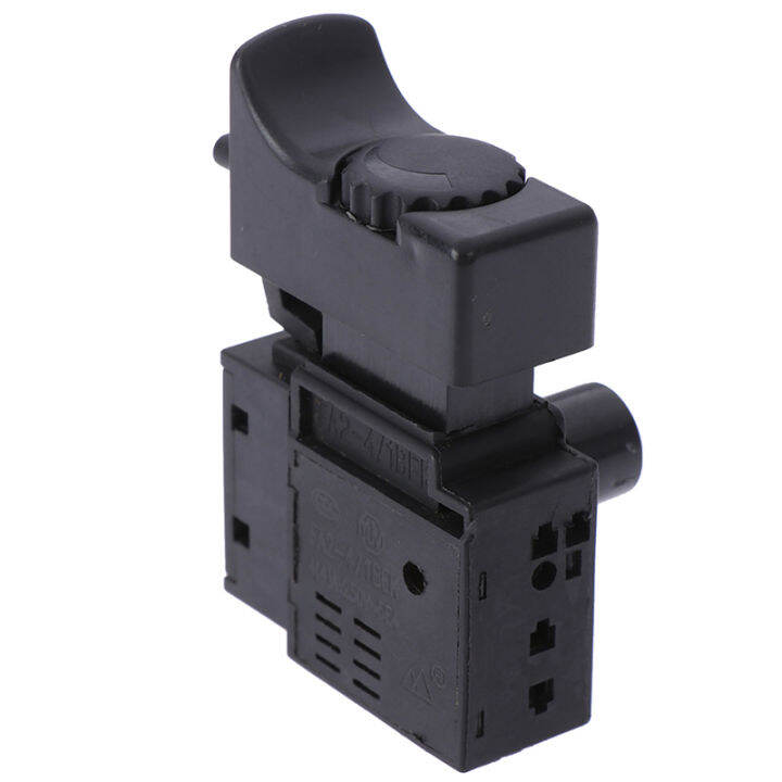 Fa2-6 1bek/6a 250V เครื่องมือล็อกปุ่มสวิตช์ทริกเกอร์ความเร็วสว่านไฟฟ้า ...