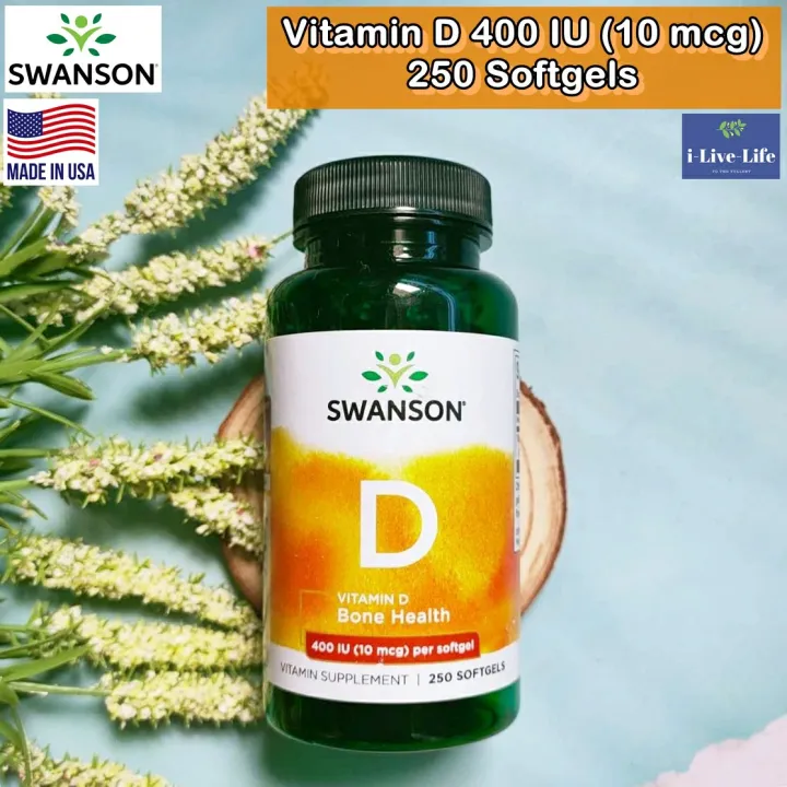 Vitamin D 400 IU 10 Mcg 250 Softgels Swanson Lazada Co Th   476910a0da58e79839db4f37cb5dc4f2  720x720q80  .webp