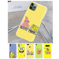 T-167 SpongeBob โปร่งใส อ่อนนุ่ม ซิลิโคน TPU เคสโทรศัพท์ หรับ iPhone 13 14 G9 Moto 12 G8 Play Mini SE Power Max Plus Pro