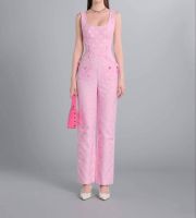 VORA Jumpsuit แขนกุดขายาว สีชมพู