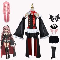 Seraph Of The End Krul Tepes Cosplay Costume Uniform Wig Owari No Seraph Cosplay Anime Witch Vampire Halloween Costume For Women